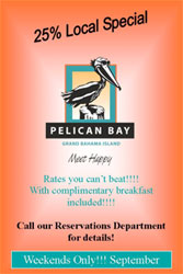 Pelican Bay Hotel locals september special