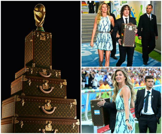 Gisele Bundchen's Louis Vuitton Dress at the World Cup Finals in