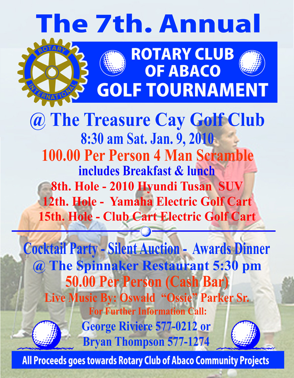 Golf Event Flyer